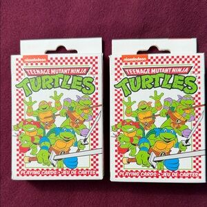 Nickelodeon Teenage Mutant Ninja Turtles Card Set - Green and Red Playing Cards